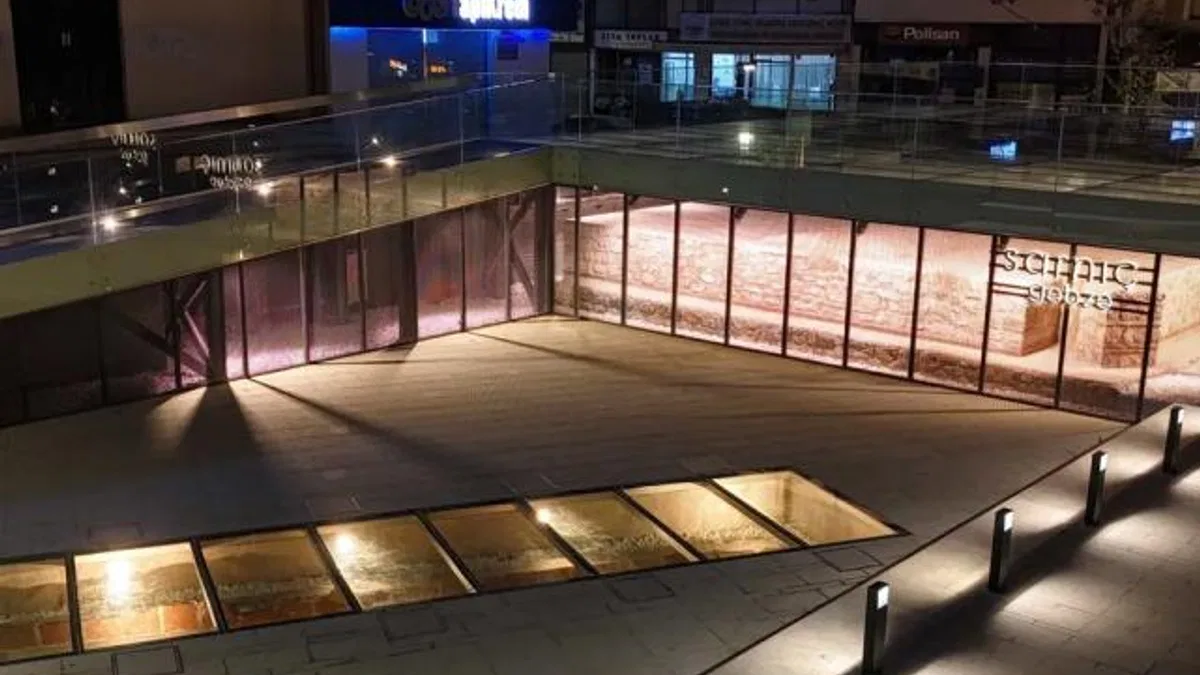 Gebze’de tarihi sarnıcın restorasyonu tamamlandı… Sırada hamam var