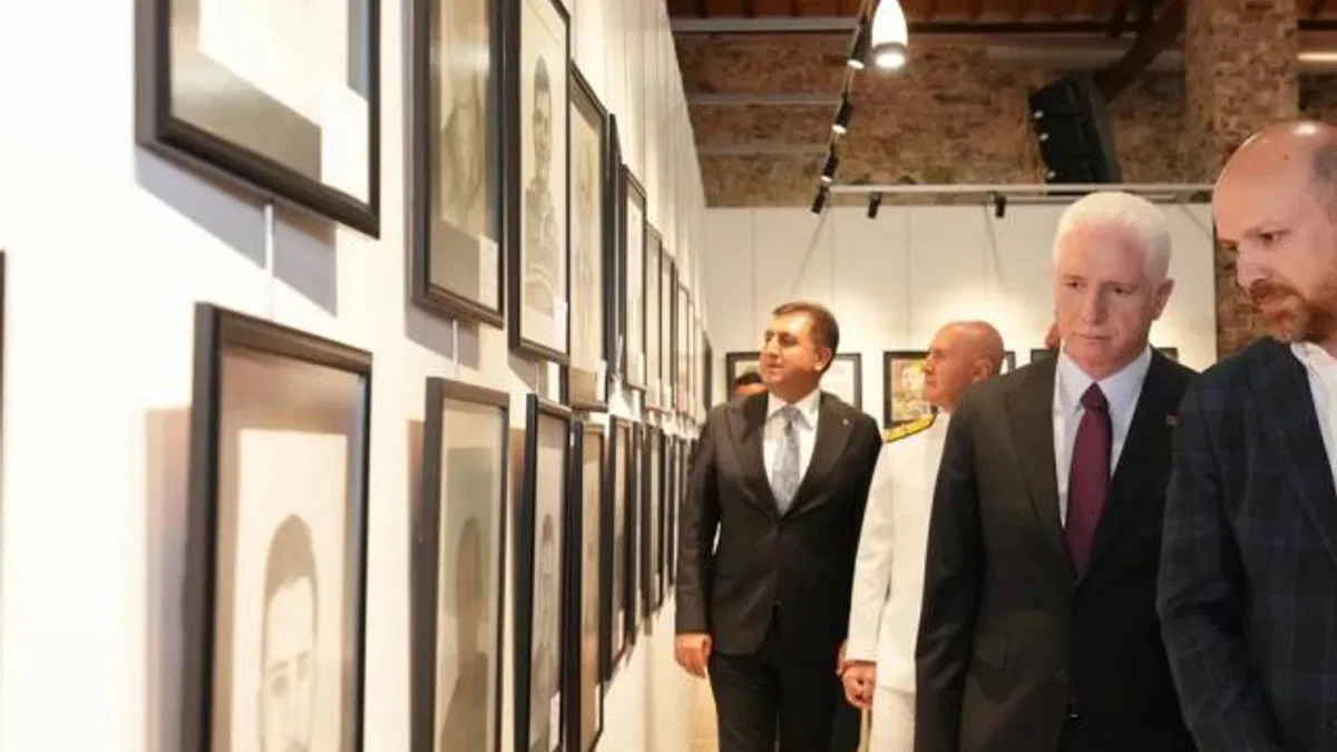 15 Temmuz şehitleri “253 Portre” ile anıldı
