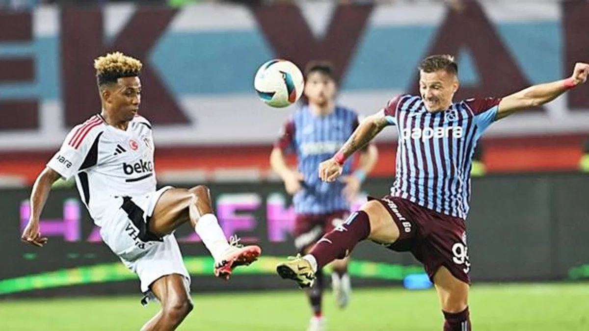 Trabzonspor 1 – 1 Beşiktaş (Maç Sonucu) Dev derbinin kazananı çıkmadı!