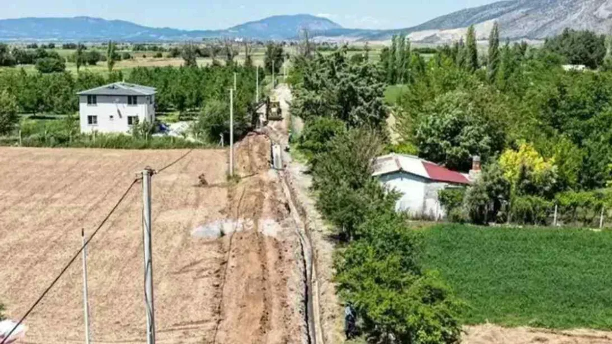 Denizli Tavas’ın içme suyu altyapısına 141 milyon TL’lik yatırım