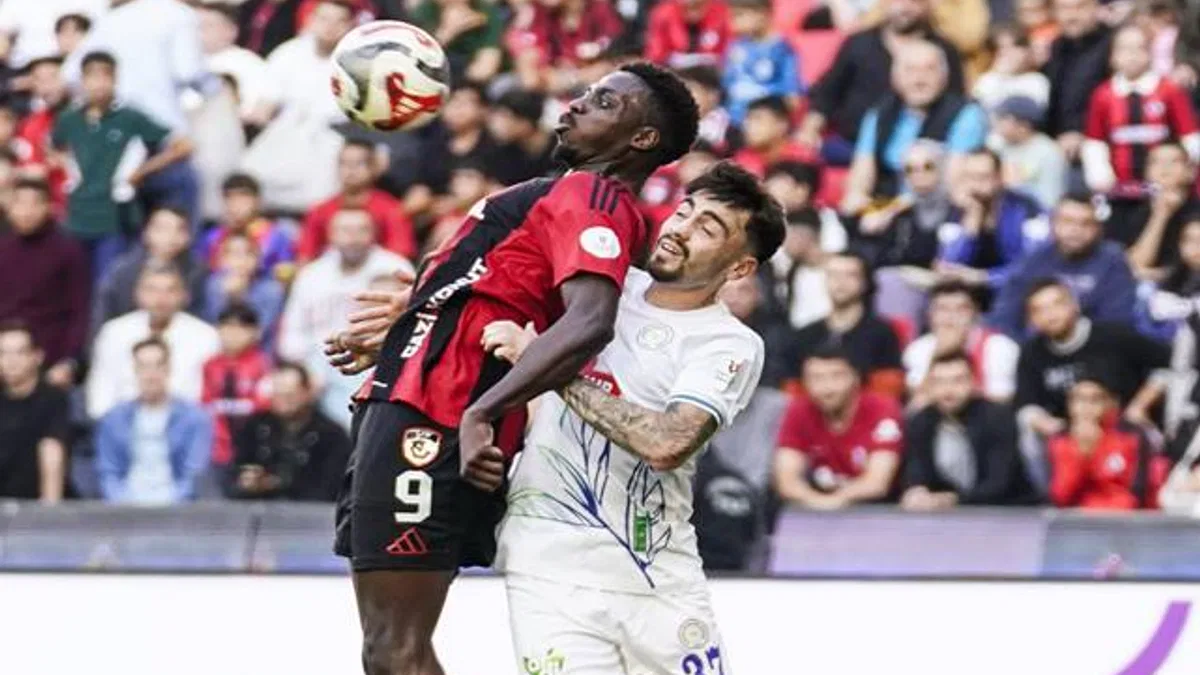 Gaziantep FK 2-2 Çaykur Rizespor (Maç Sonucu)
