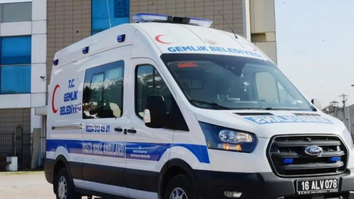 Bursa Gemlik Belediyesi’nden ücretsiz hasta nakil hizmeti