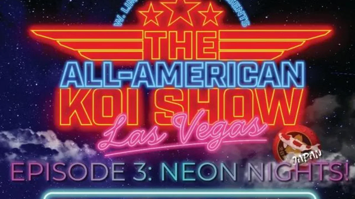 All American Koi Show 2026: Koi dünyasının en prestijli yarışması Las Vegas’a dönüyor