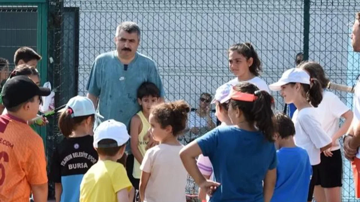 Bursa Yıldırım’a yeni tenis kortu müjdesi