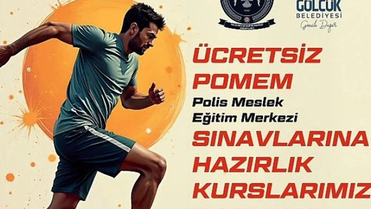 Gölcük Belediyesi ücretsiz POMEM hazırlık kursu kayıtları başladı.