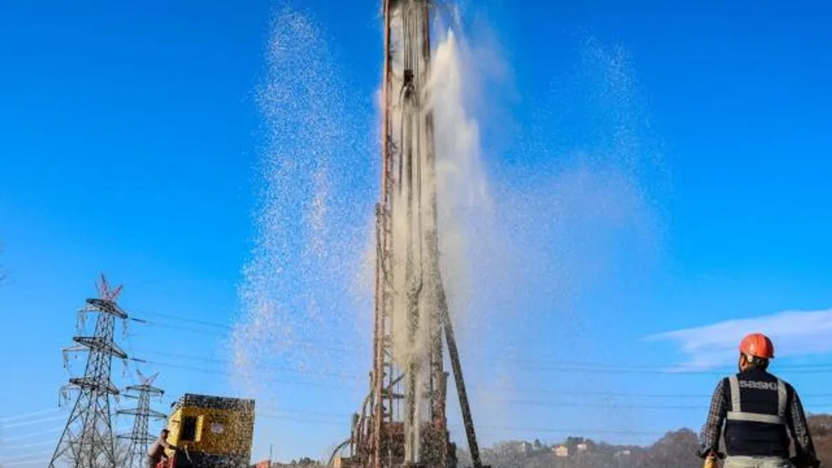 Sakarya’da 104 metreden yeni bir kaynak daha