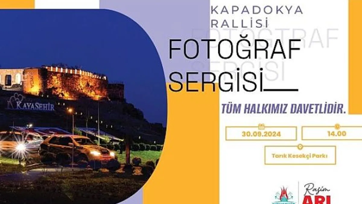 Kapadokya Rallisi Fotoğraf Sergisi 30 Eylül Pazartesi günü açılıyor