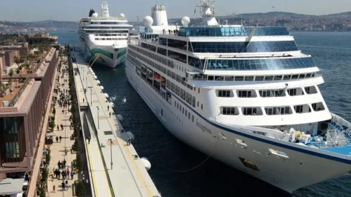 Kruvaziyer turizminde yüzde 509,3 artış