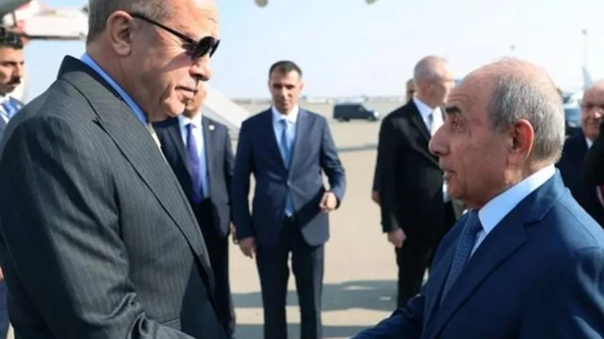 Cumhurbaşkanı Erdoğan Zafer Günü için Bakü’de