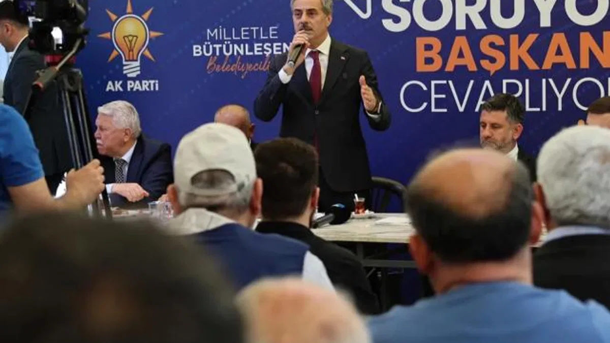 Sakarya’da Başkan Alemdar Söğütlü’yü dinledi