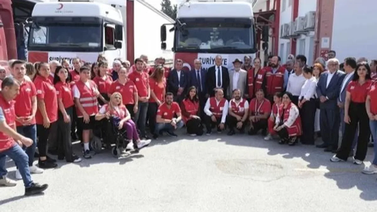 Adana’dan Gazze’ye insani yardım