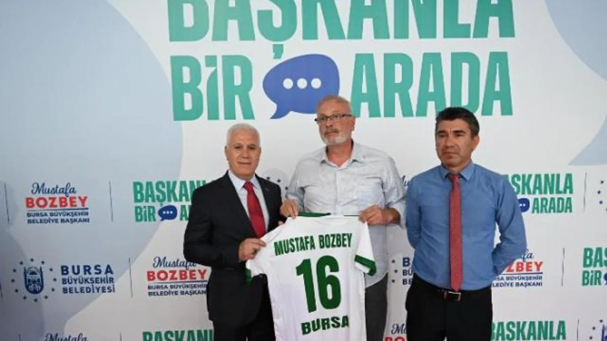 Bursalılar, Başkan Bozbey ile buluştu