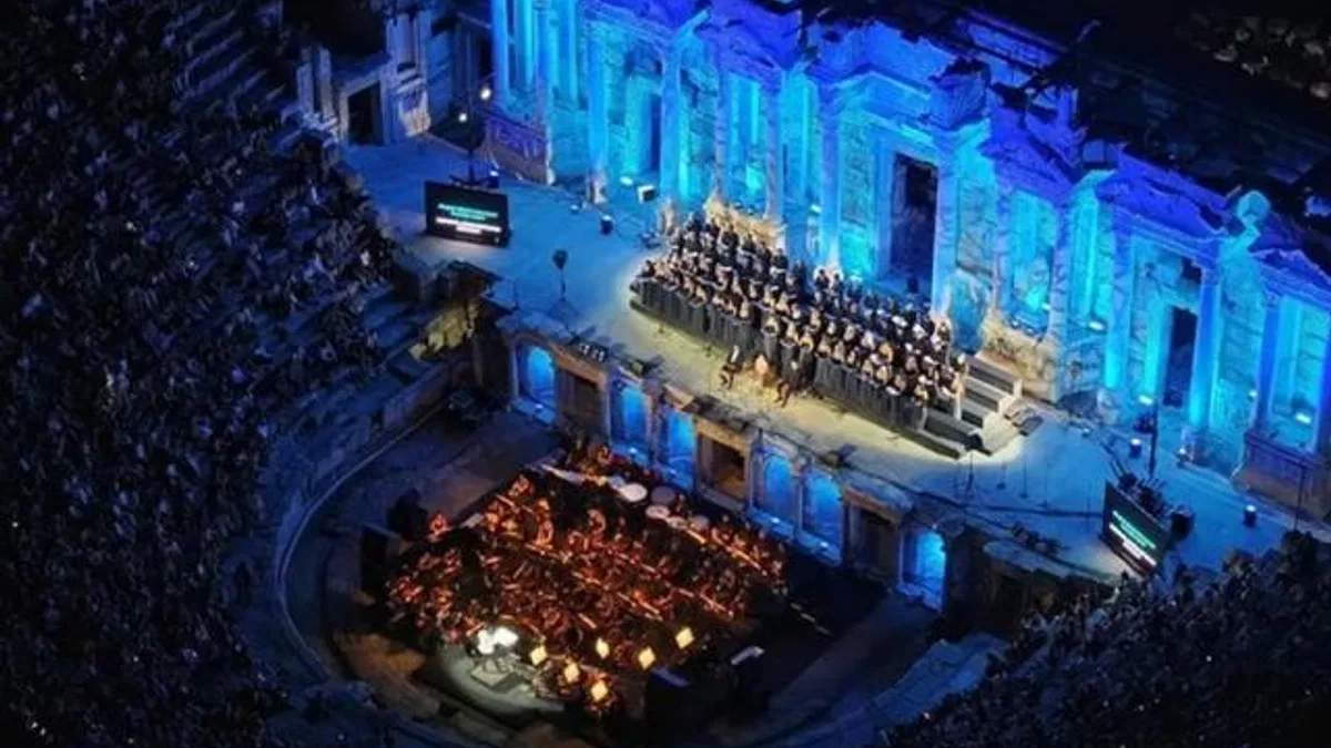Hierapolis Antik Kenti tarihi konserle on binleri ağırladı