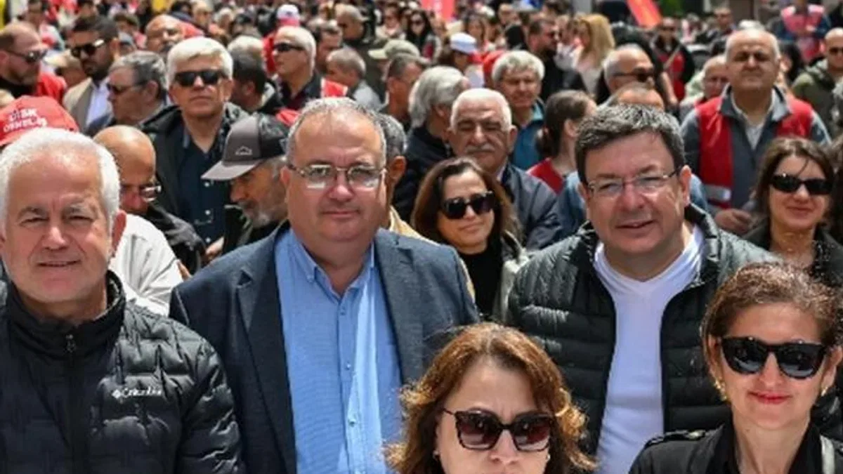 Çanakkale’de 1 Mayıs coşkuyla kutlandı