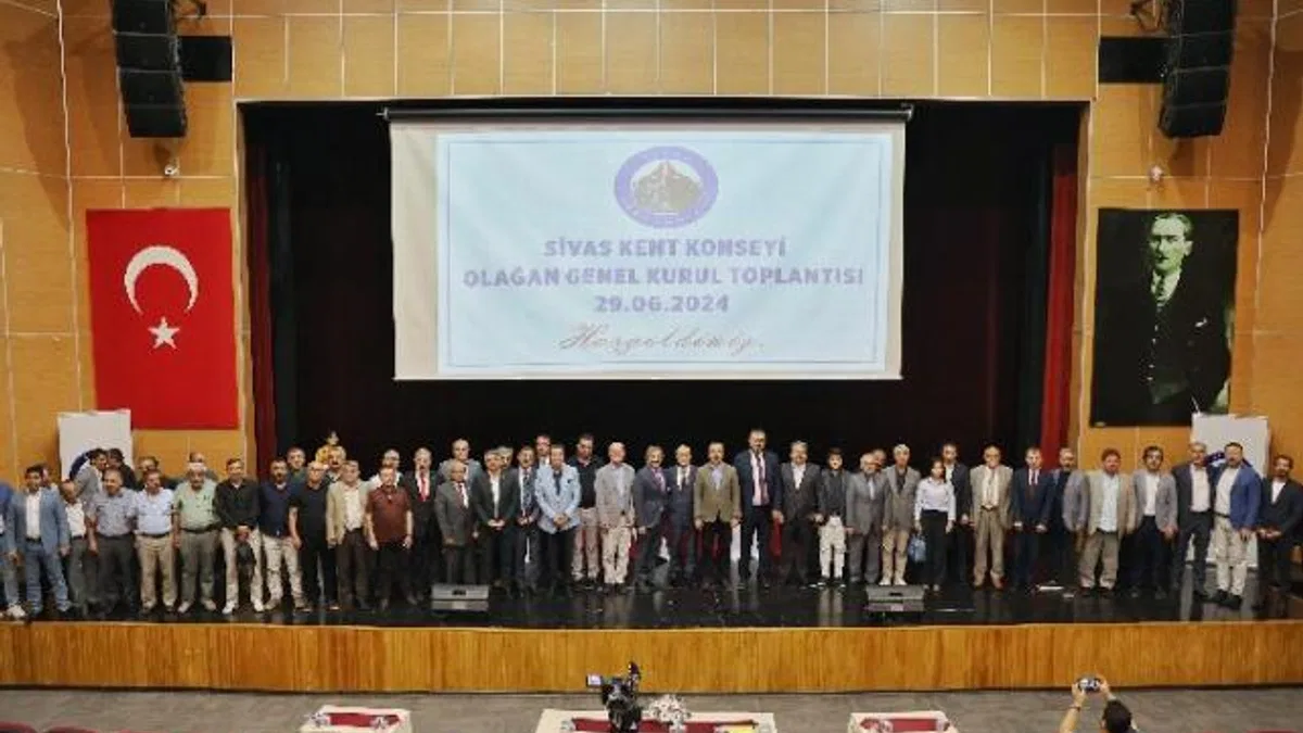 Sivas’ta yeni Kent Konseyi Başkanı belli oldu