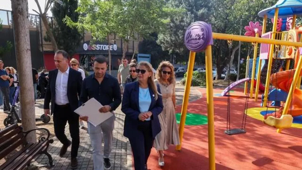 İstanbul Bakırköy’ün parkları yenilendi