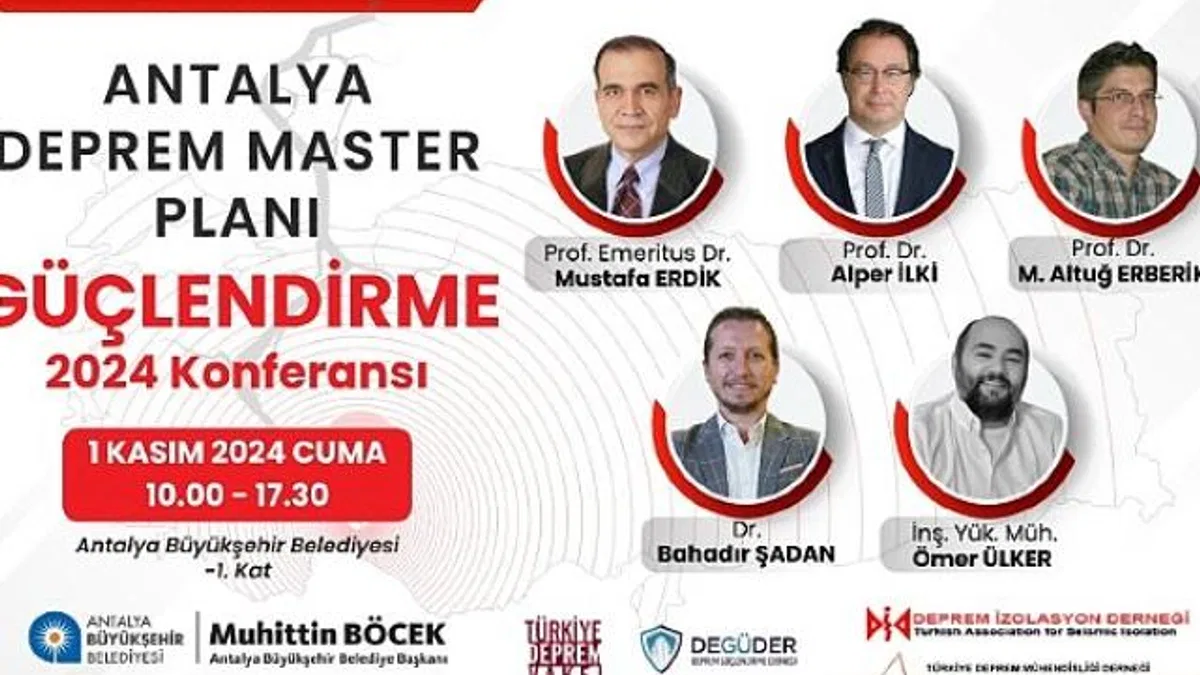 Antalya Büyükşehir Belediyesi’nin Deprem Master Plan çalışmaları sürüyor