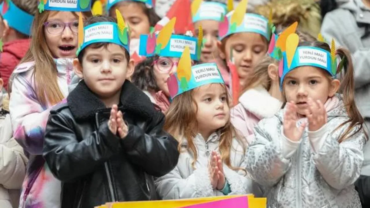 Manisa’da çocuklara yerli malı bilinci aşılandı