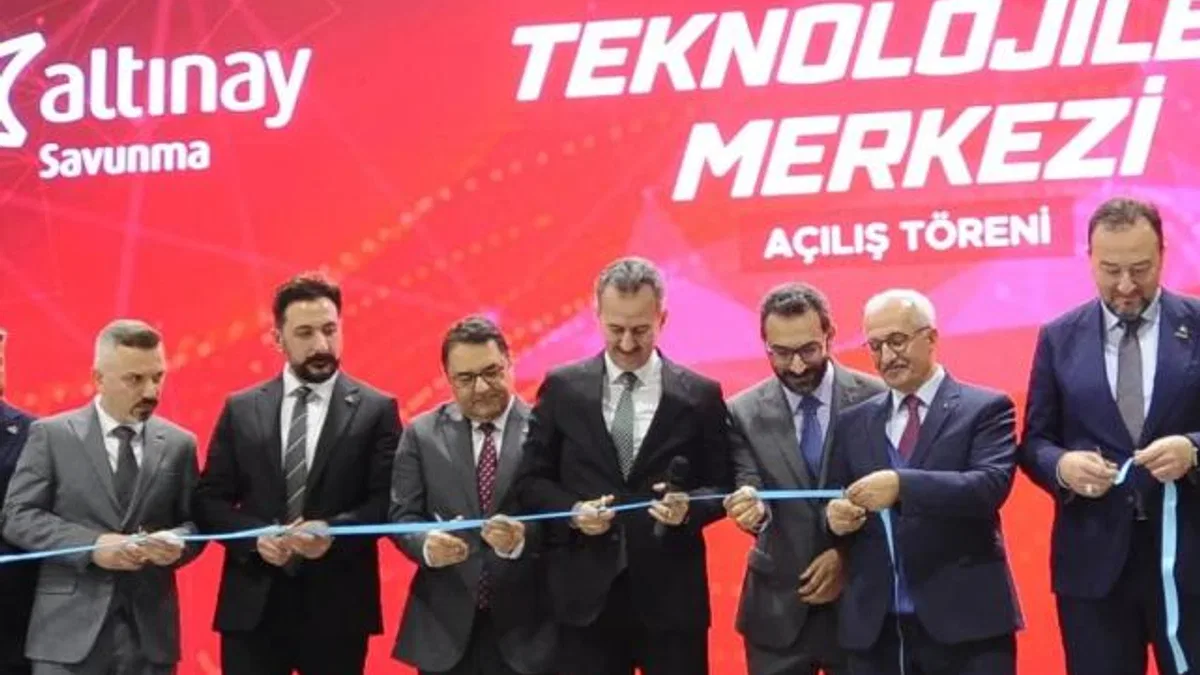 Altınay Savunma Teknolojileri’nin yeni üretim üssü açıldı