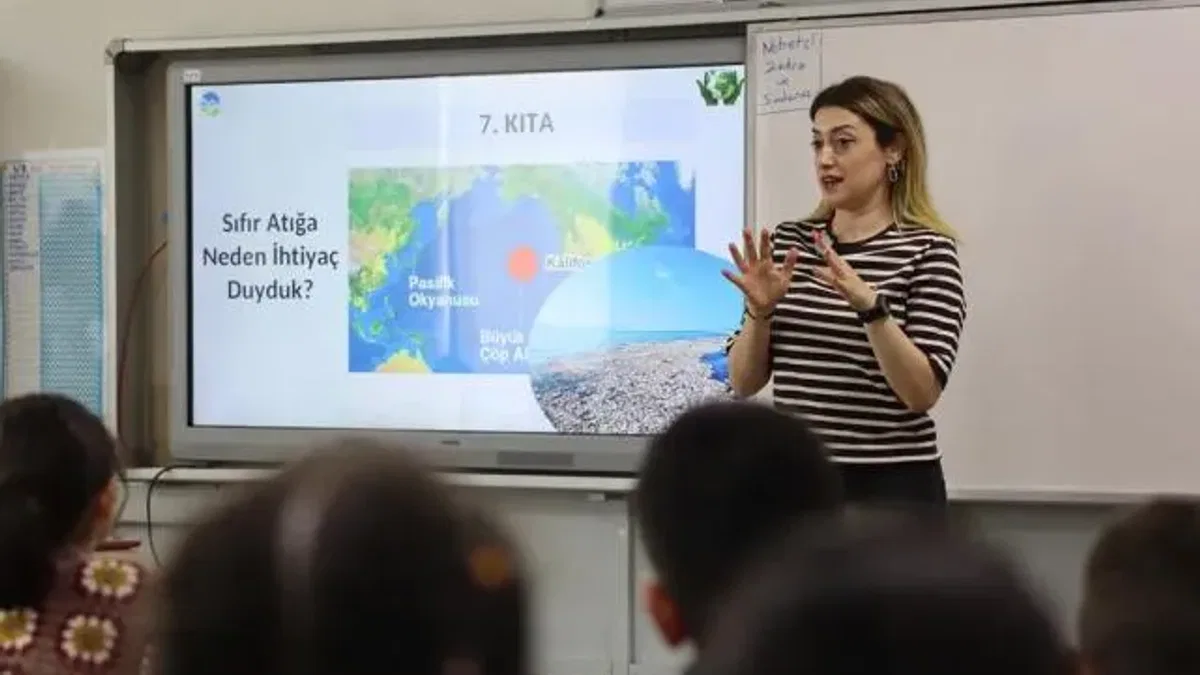Sakarya’da öğrencilere çevre ve iklim eğitimi