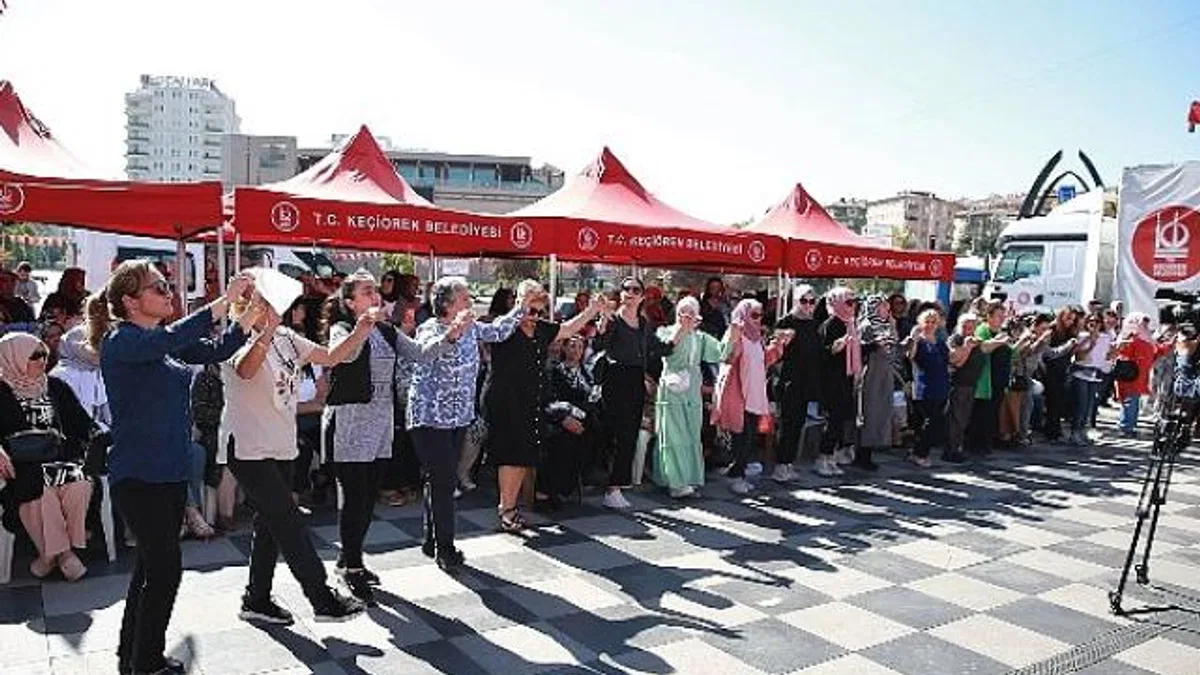 Kursiyerler için “Eğitime Merhaba” şenliği.