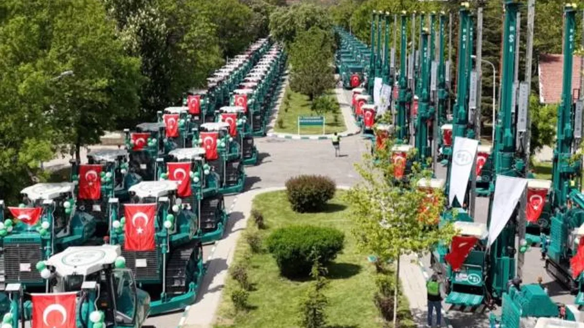 DSİ’nin ‘yeşil karınca’ filosu güçlendi