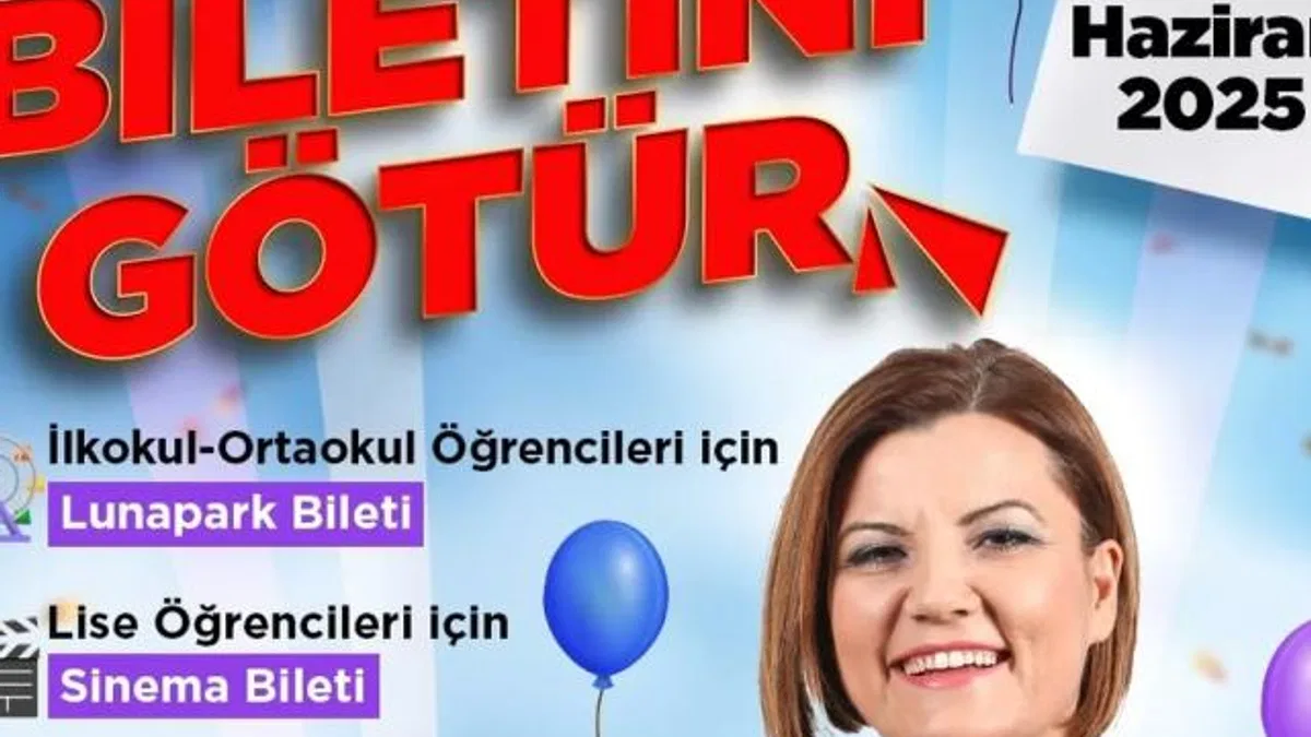 İzmit Belediyesinden öğrencilere tatil hediyesi!