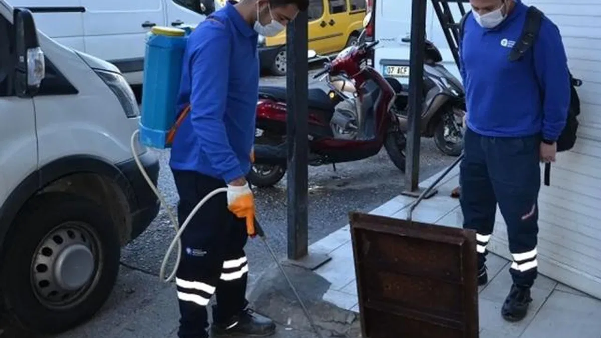 Antalya’da vektörel mücadele çalışmaları sürüyor