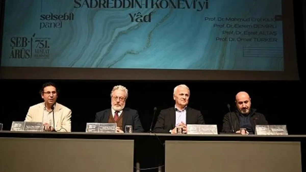 Konya’da büyük metafizikçi yad edildi