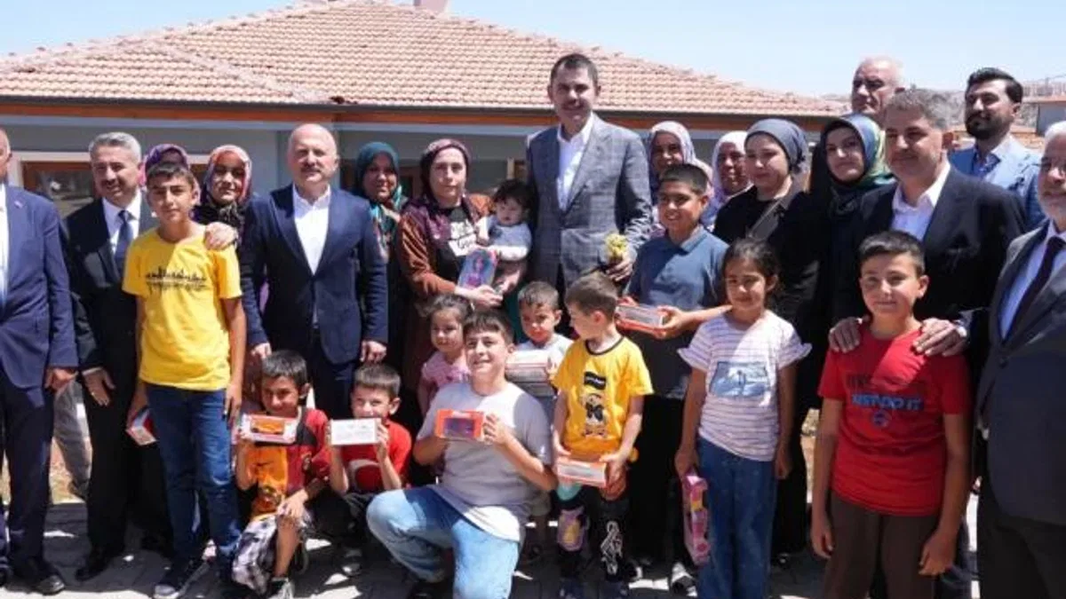 Bakan Kurum’a Adıyaman Zey Köyü’nden teşekkür