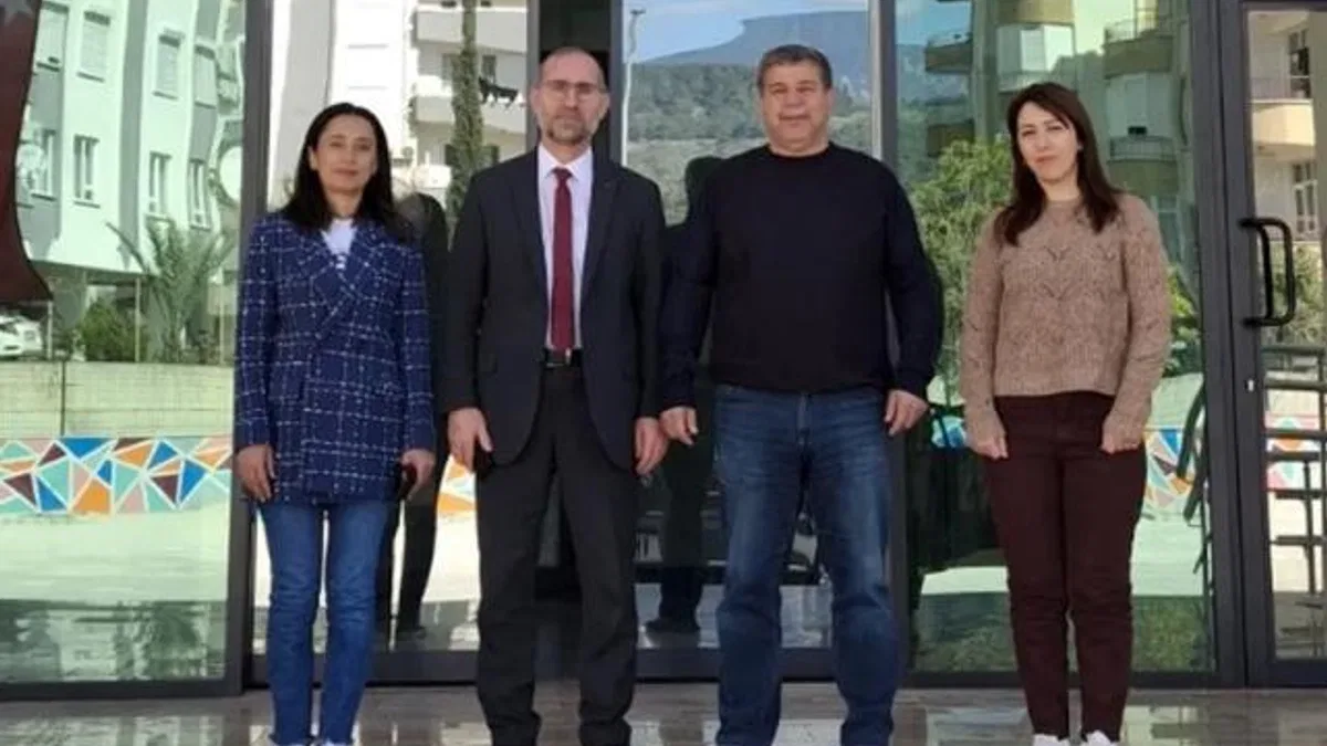 Antalya’da Kumluca İlçe Müftüsü’nden Spor Müdürlüğü’ne ziyaret!