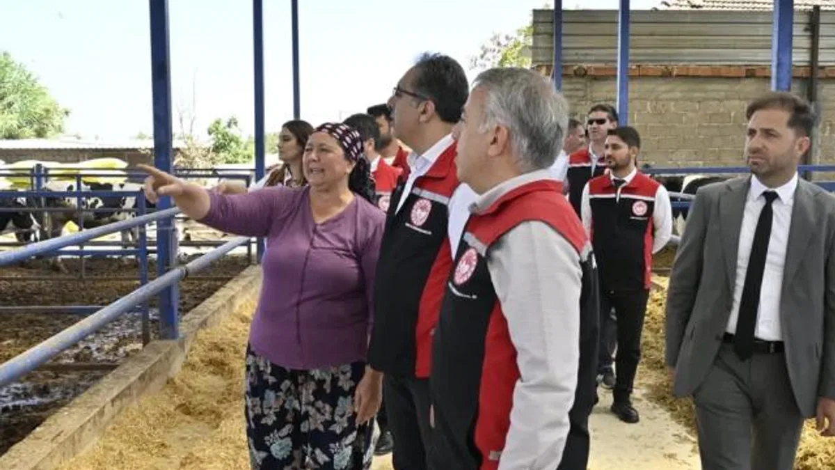Bakan Yardımcısı Dr. Gümen İzmirli üreticilerle buluştu