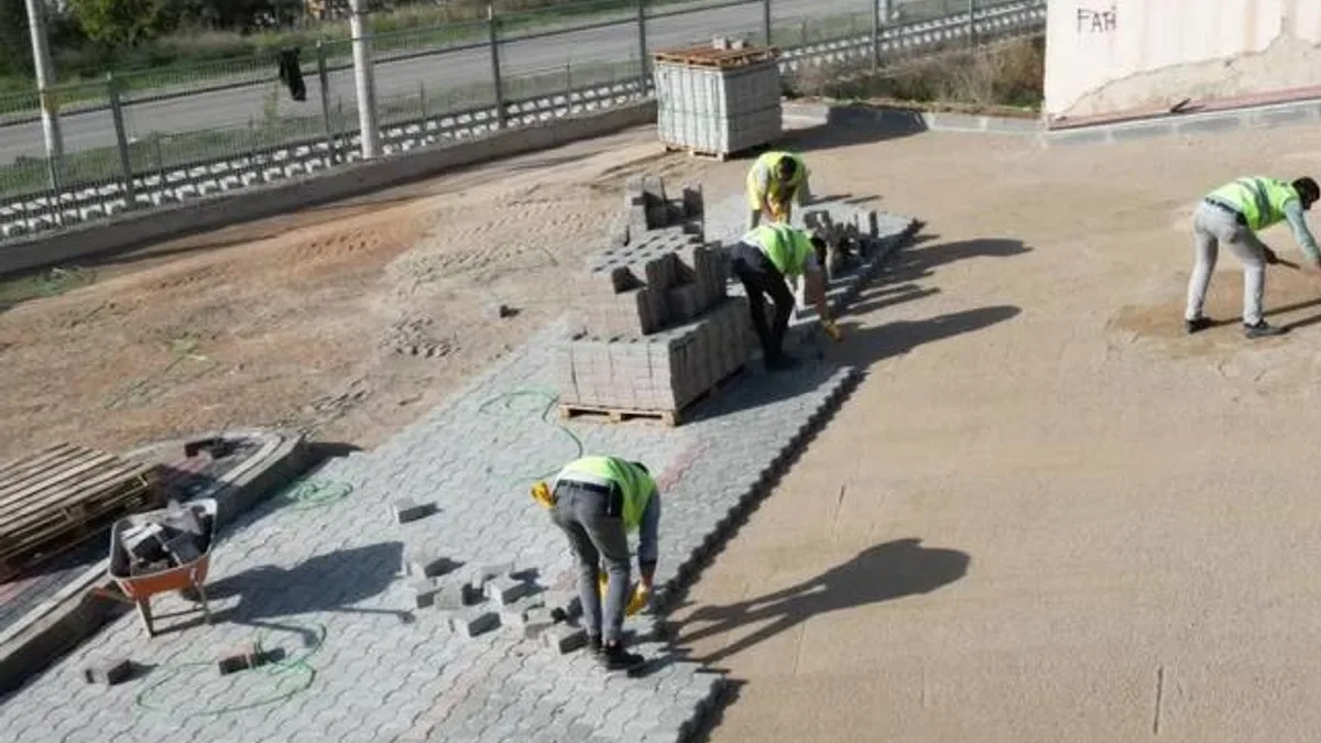 Kocaeli Gebze’de üstyapı çalışmaları hız kesmiyor