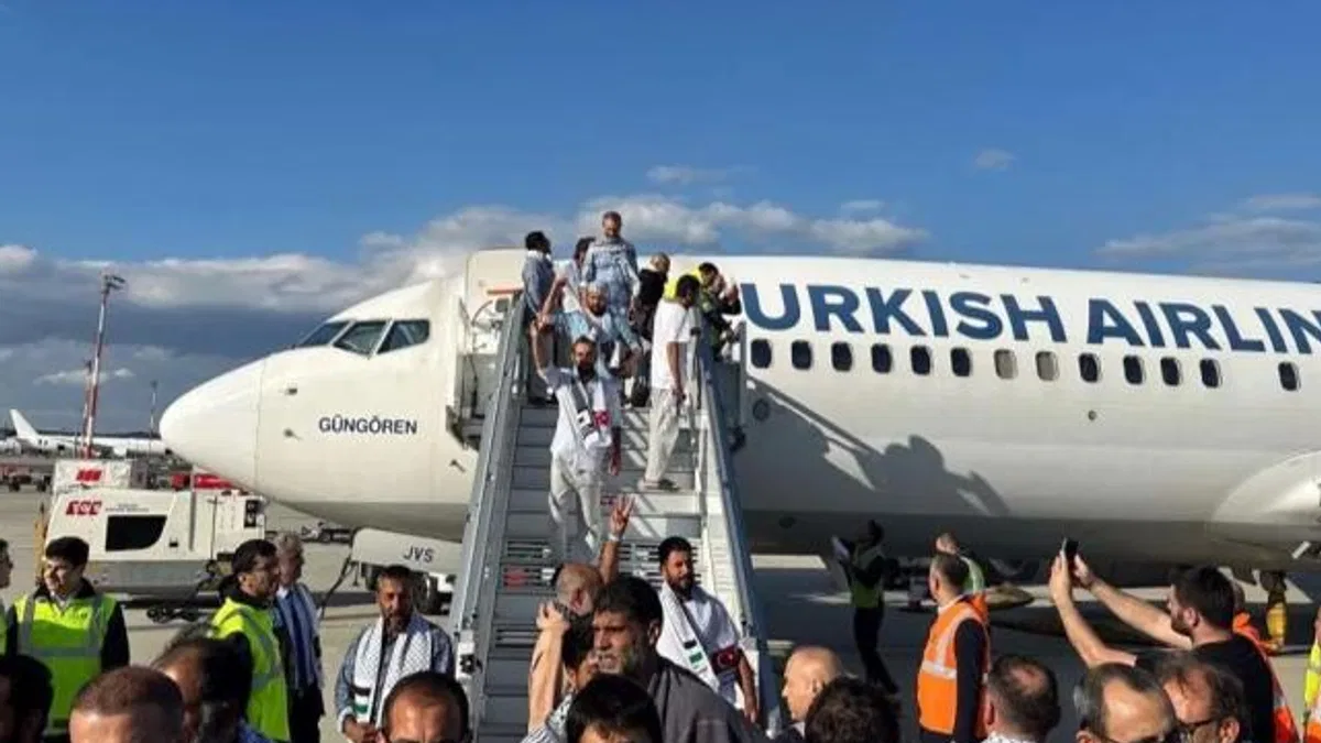 Küresel Sumud Filosu aktivistleri İstanbul’a döndü! Bakanlardan ‘hoş geldiniz’ mesajı