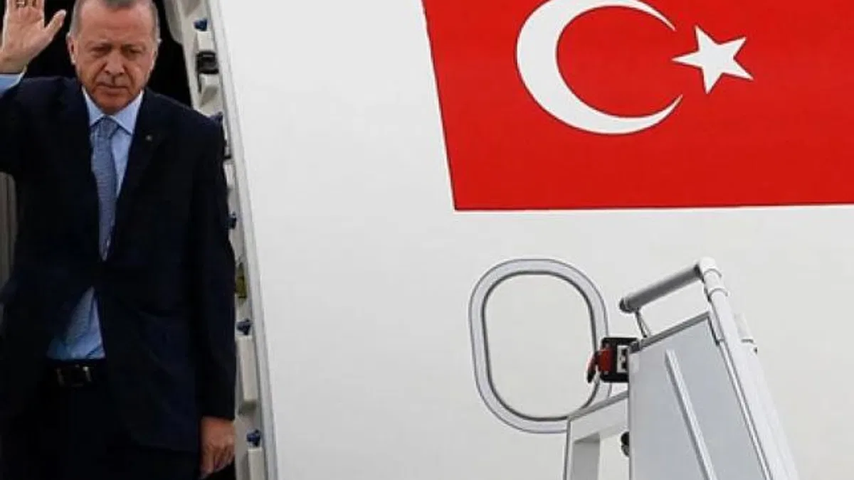 Cumhurbaşkanı Erdoğan, ABD’nin başkenti Washington’da… Trump’la görüşme bugün