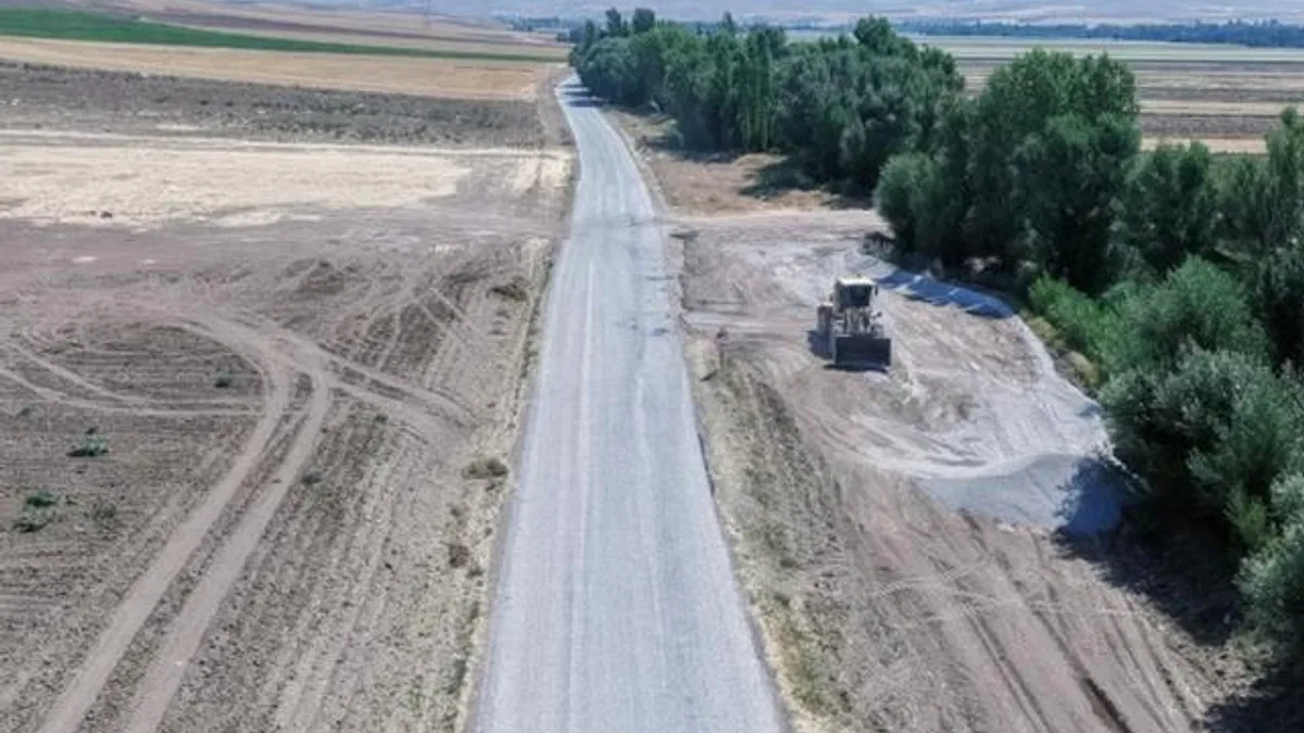 Kahramanmaraş Elbistan kırsalında ulaşım konforu artıyor