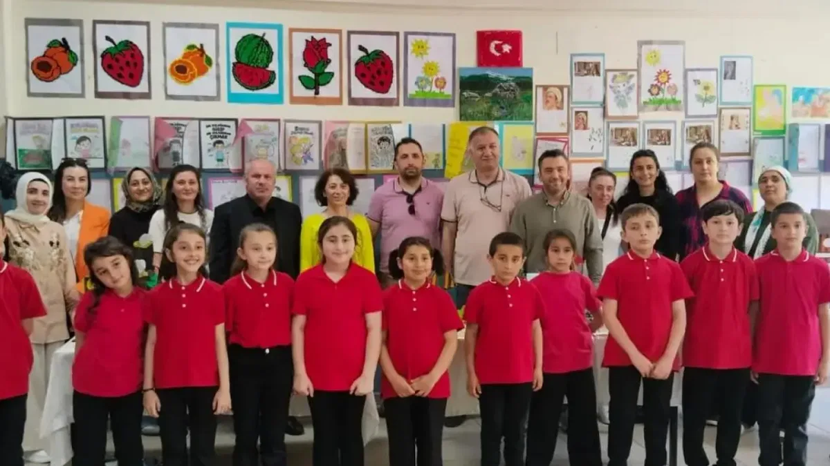Artvin’de ilkokul öğrencilerince hazırlanan sergi büyük ilgi gördü