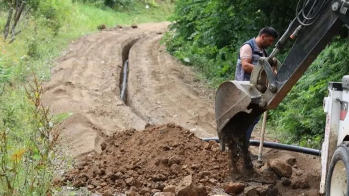 Ordu’da 435 hane temiz suya kavuştu