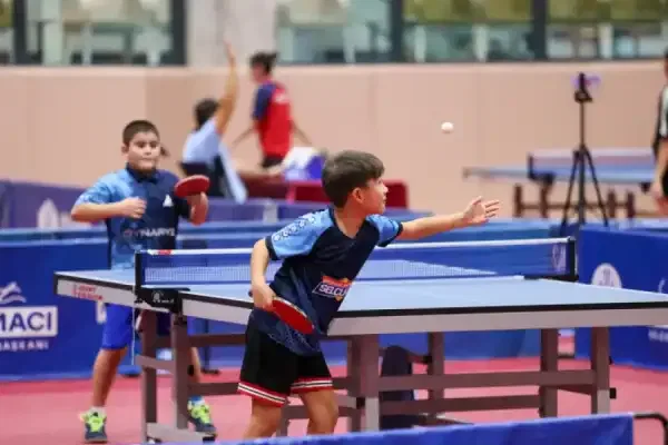 Konya'da Selçuklu Belediyesi masa tenisi turnuvası sona erdi