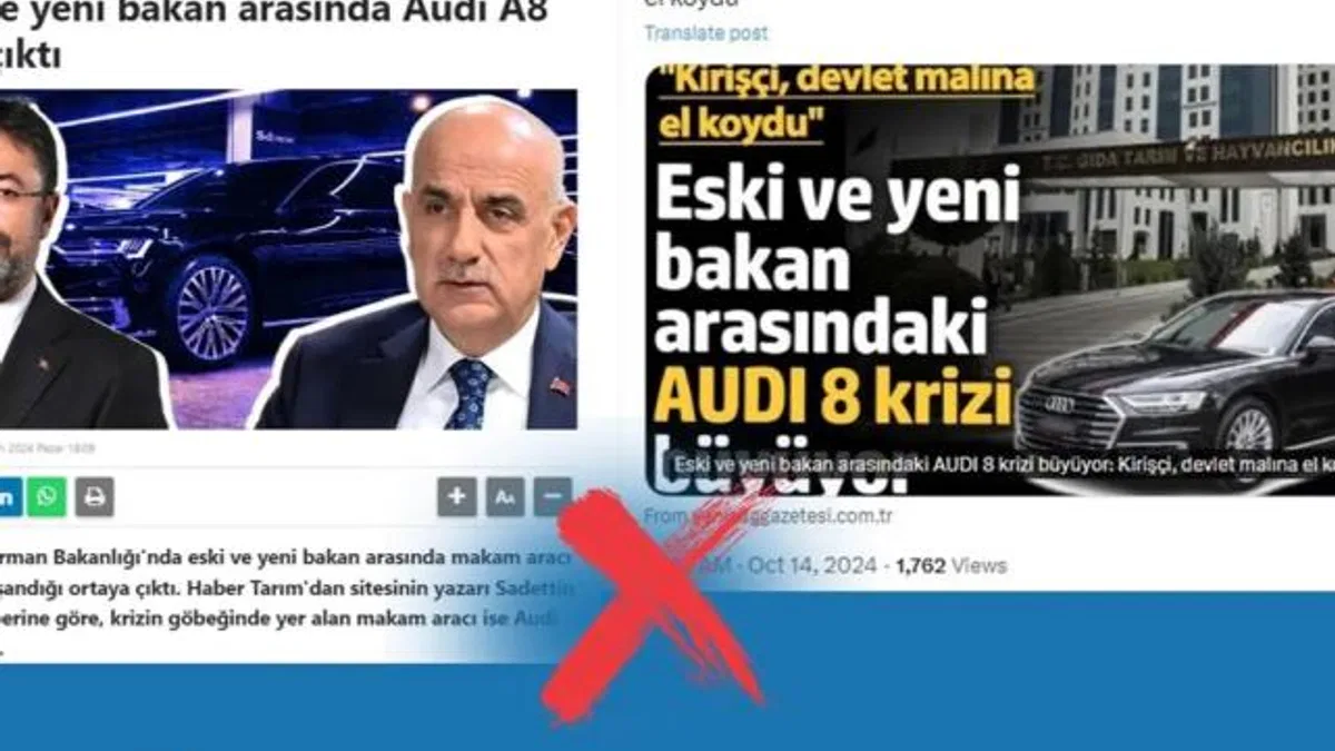 Araç krizi iddiası doğru değil!