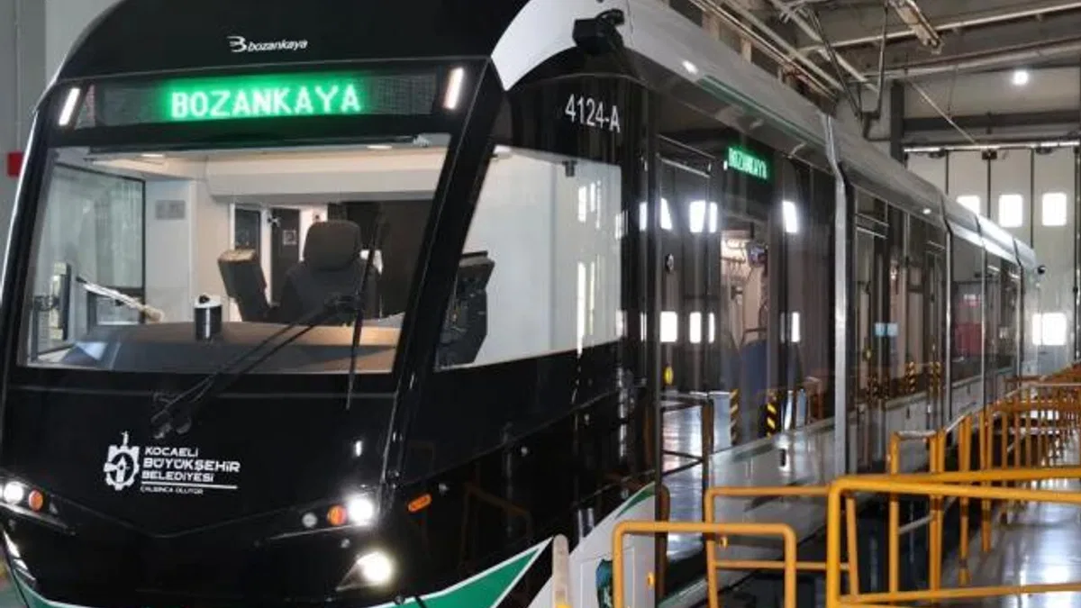 Kocaeli’nin tramvay ağı genişliyor