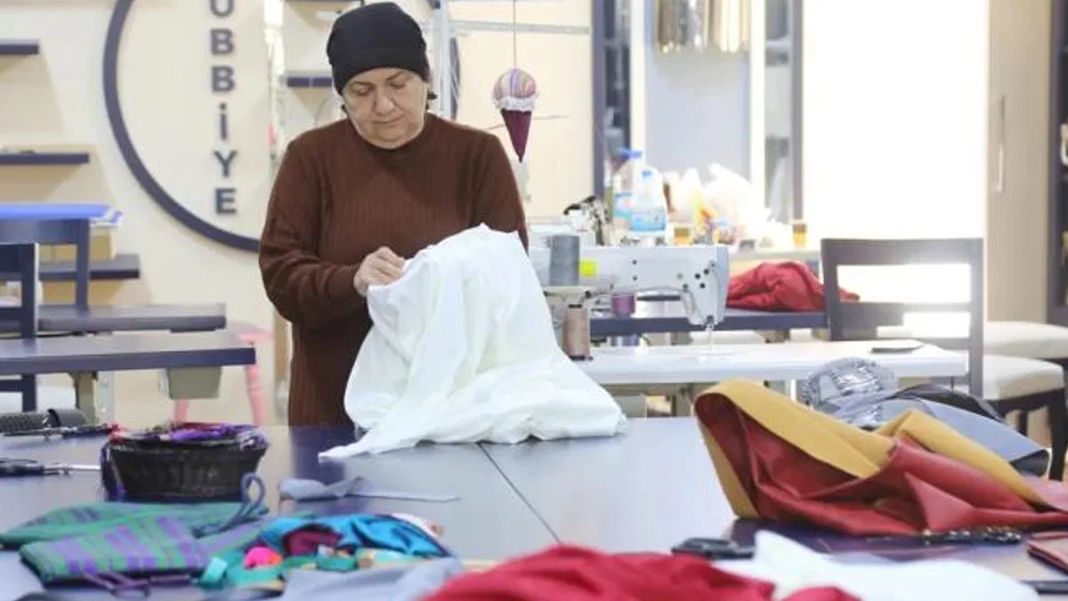 Gaziantep’in saray kumaşı ‘kutnu’ geleceğe taşınıyor
