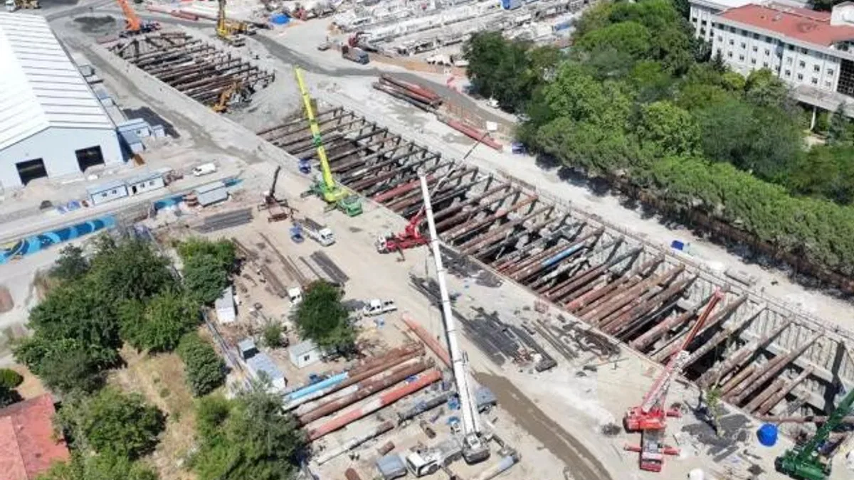 Kocaeli’nde metro tünelini açacak dev köstebekler geldi!
