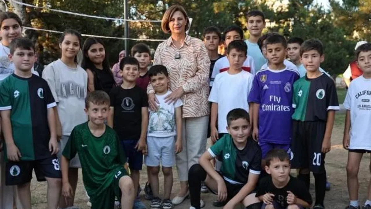 Eskişehir’de çocuklar için renkli şenlik