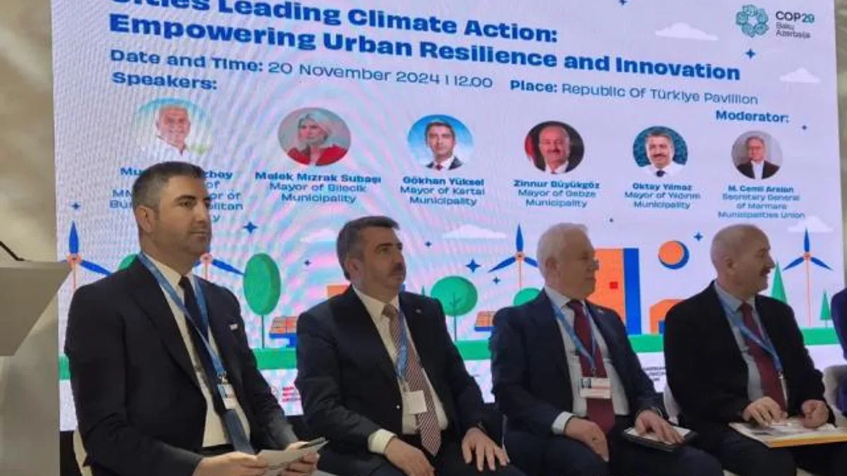 Başkan Yılmaz, COP29’da konuştu