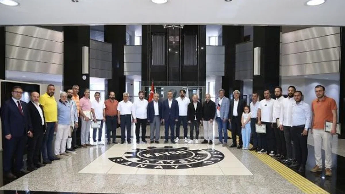 KAYSO’dan yeni üyelerine berat