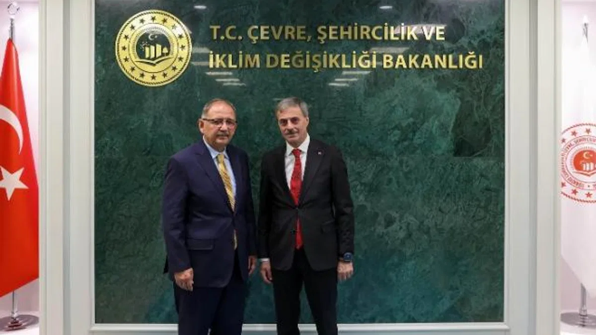 Sakarya heyeti Bakan Özhaseki ile Sakarya’yı konuştu