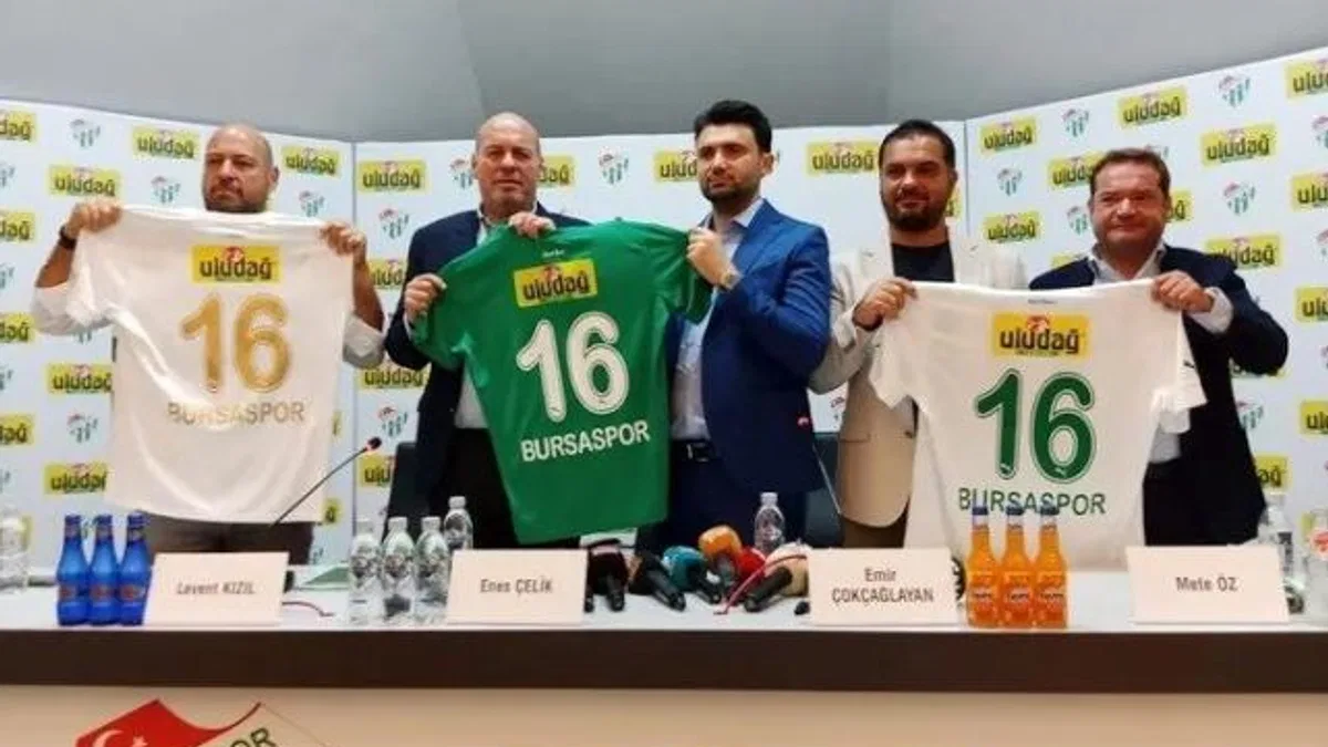 Bursaspor’un forma sırt sponsoru belli oldu