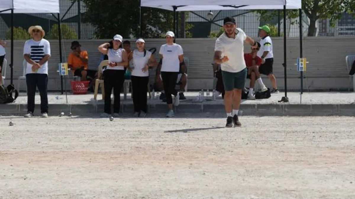 Konya’da Bocce rüzgarı: Uluslararası turnuvada 8 ülke yarıştı