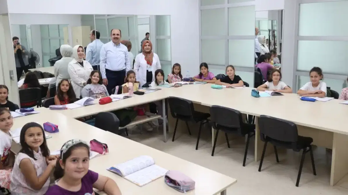 Başkan Altay: Çocuklarımız, cıvıl cıvıl bir yaz geçiriyor